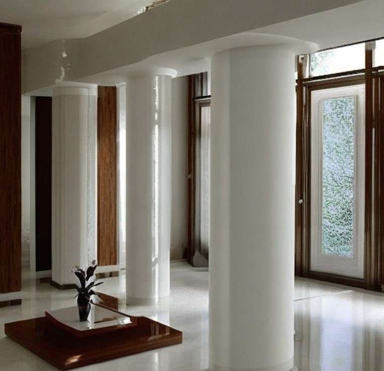 Cylindrical Pillar Designs for Home