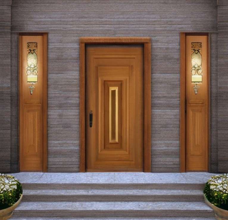 Design of a Wood Entrance Door