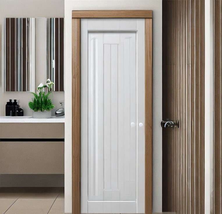 PVC Bathroom Door Design with Fibreglass