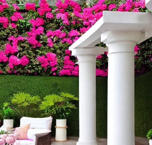 Pillar Design for Terrace Space