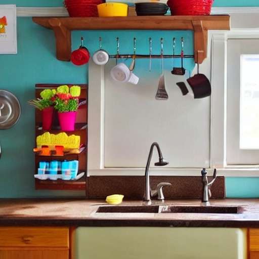 Shelving Above The Sink