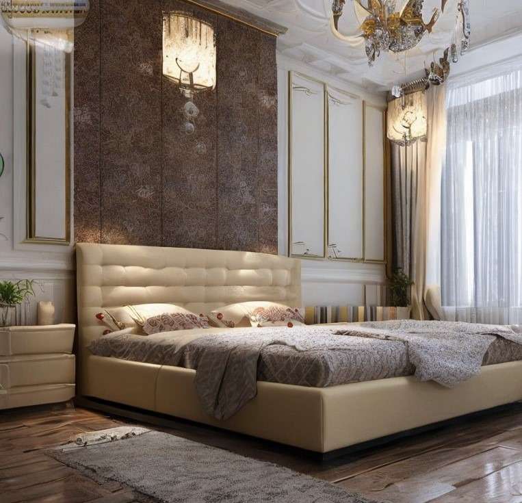 Stylish Double Bed Design  