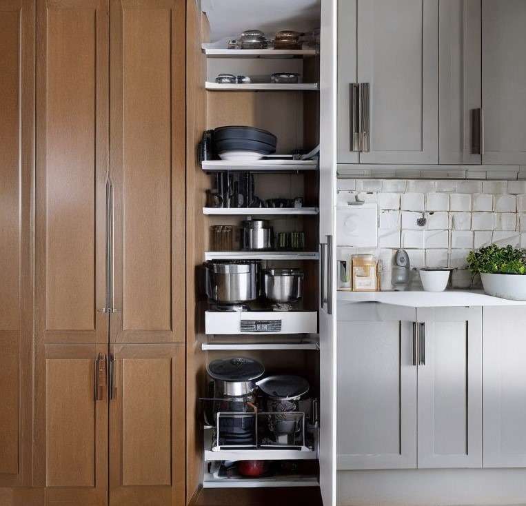 Vertical Storage To Maximise Space