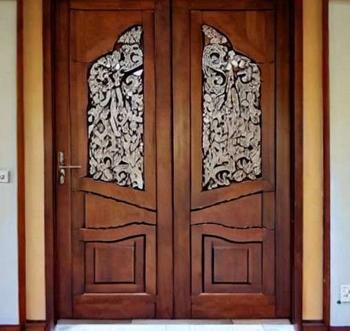 Wooden Double Doors for Your Grand Entrance