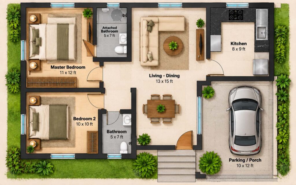 2 bhk