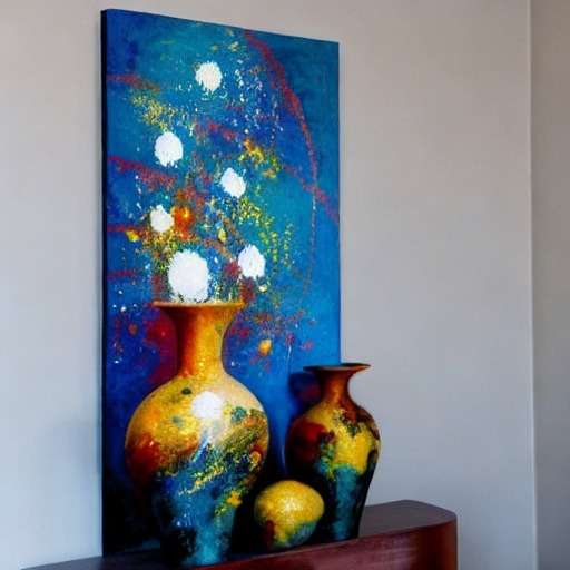 Abstract Pot Painting Ideas