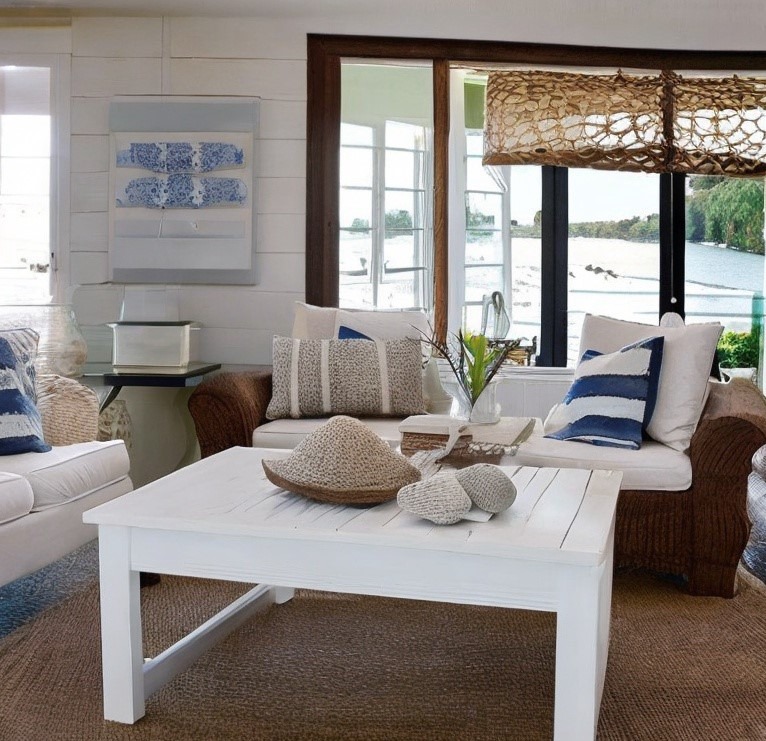 Coastal Coffee Table Design