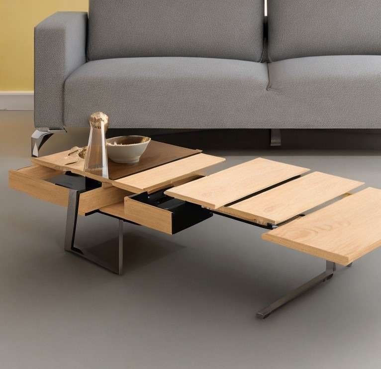 Folding Coffee Table Design