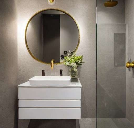 Go Luxe Small Bathroom Ideas