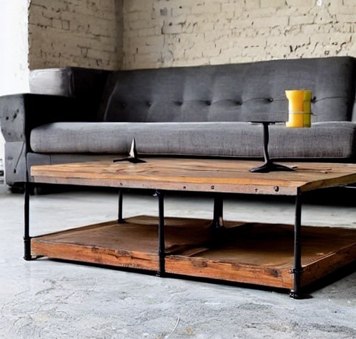 Industrial Coffee Table Design