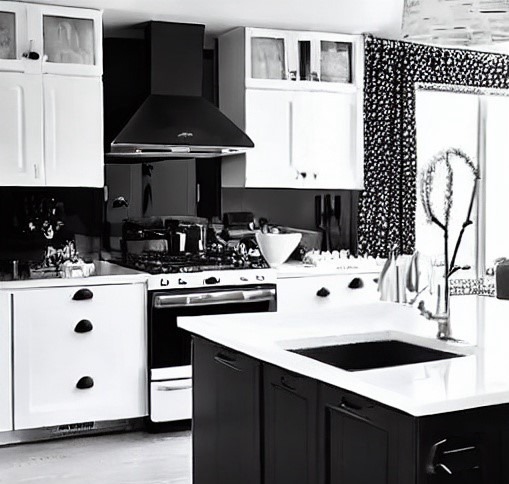 Monochromatic Kitchen Design