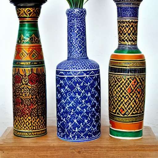 Moroccan Pot Painting Ideas 