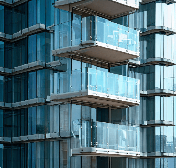 Protective Glass Balcony Designs for High Rise Apartments