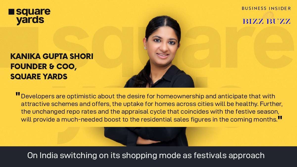 Realty sector stays positive about the upcoming festival season