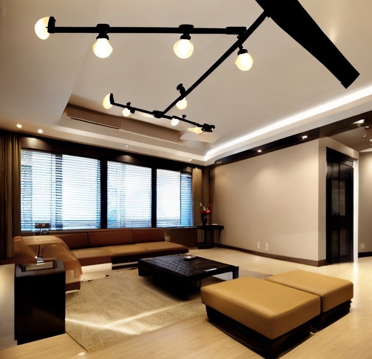 Track Light Ceiling Design