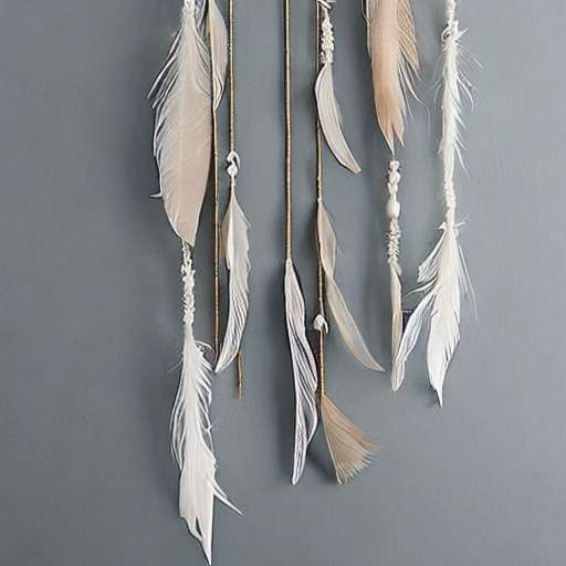 DIY Feather Wall Hangings