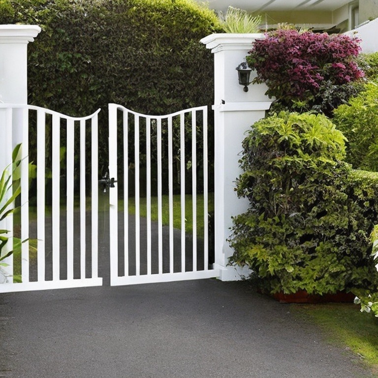 White Gate Paint Colour