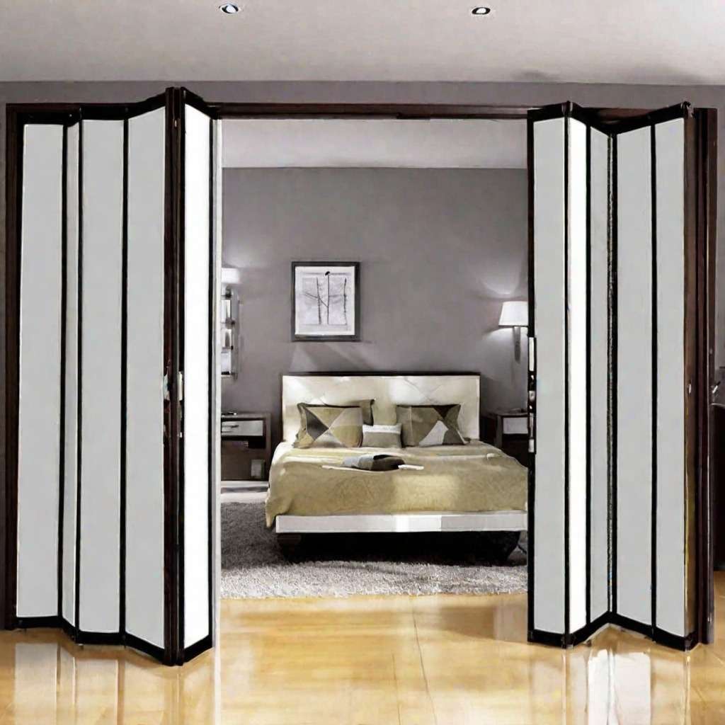 Aluminium Folding Door for Bedroom and Closet