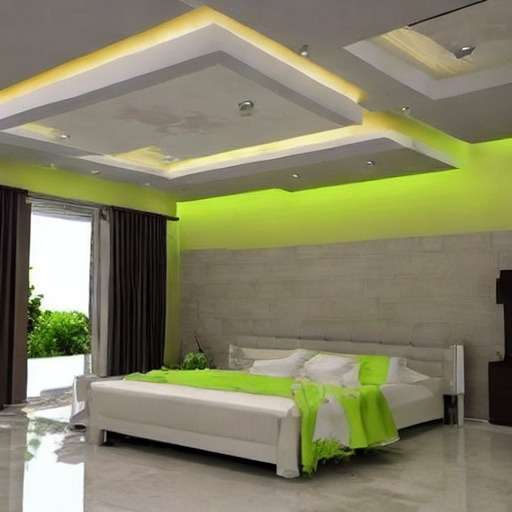 Lime and White