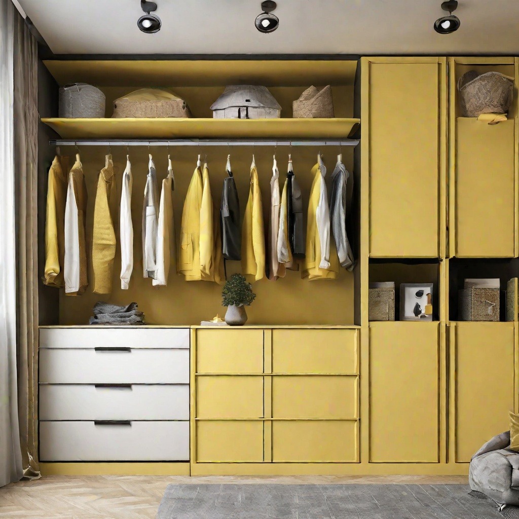 Open Concept Closet Space