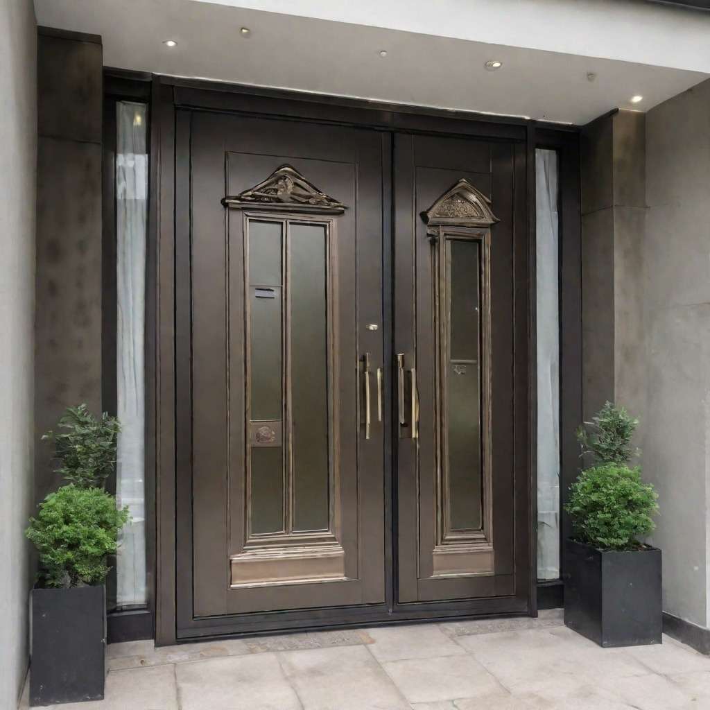 The Bronze Aluminium Door