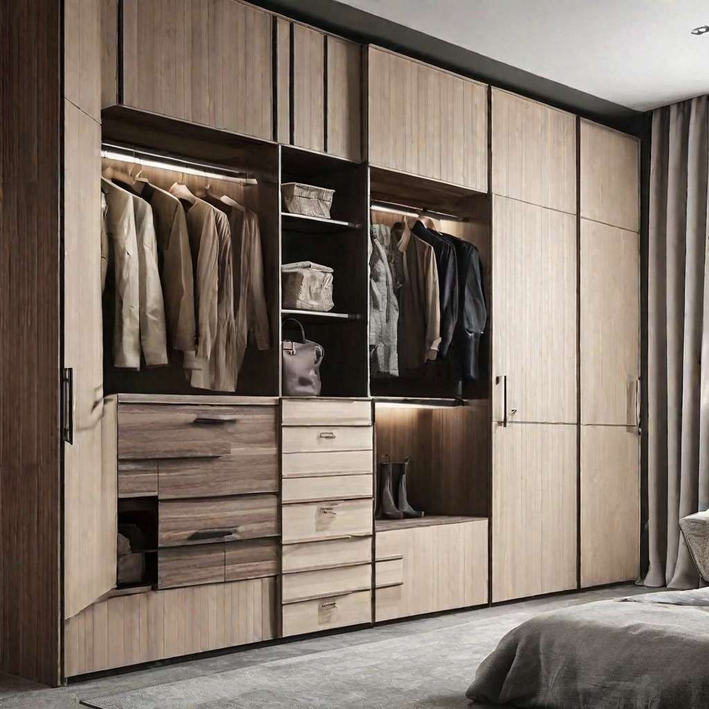 Wardrobe Design with Panelling
