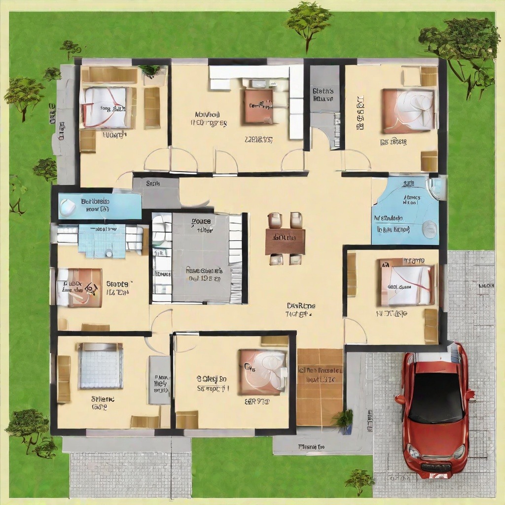 3 BHK House Plan Vastu Guidelines