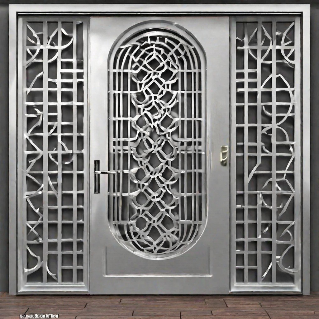 Aluminium Jali Door