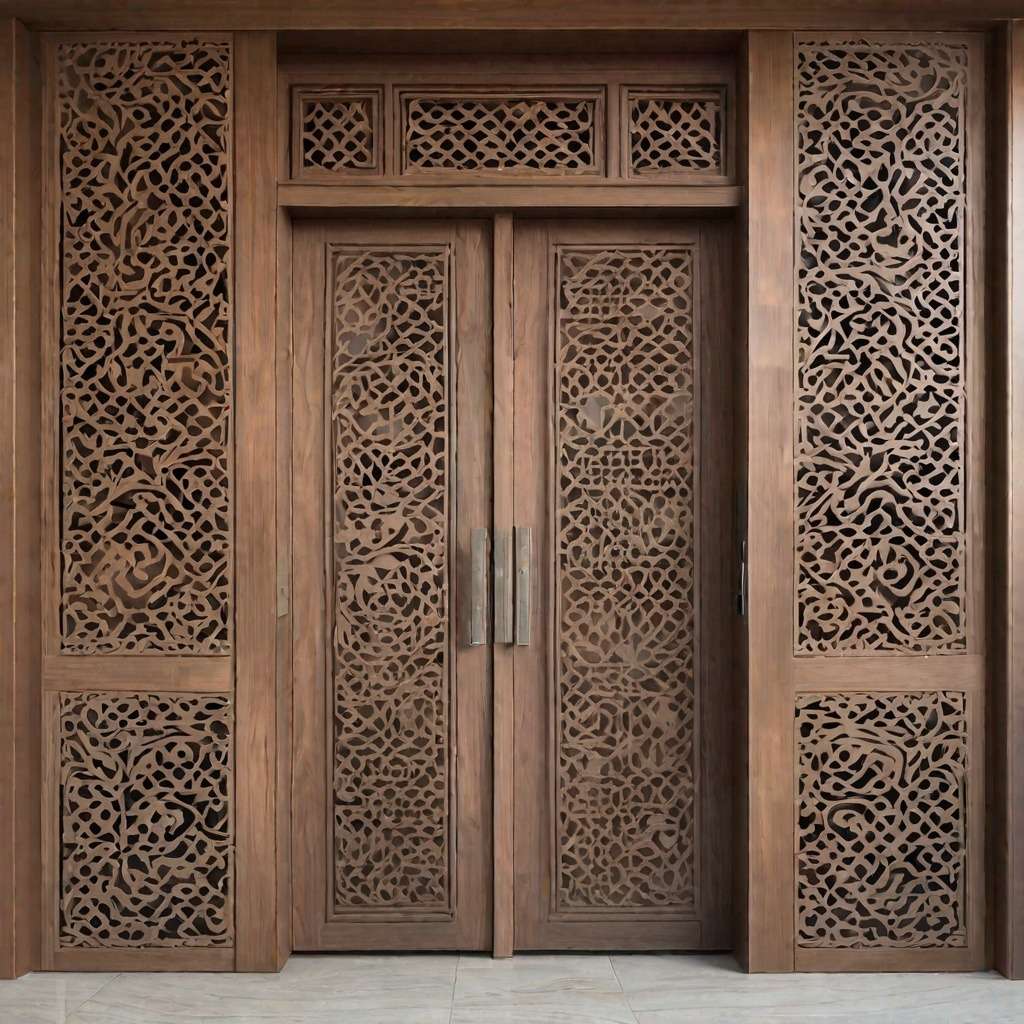 Artistic Jali Door Design
