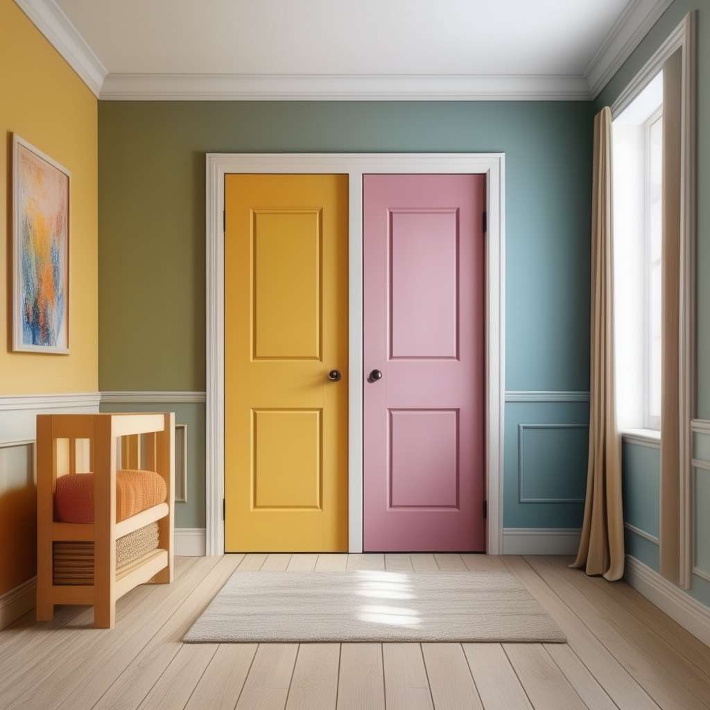 Door Paint Colours for Kids' Room