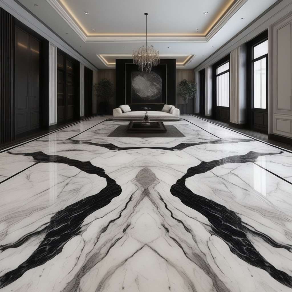 Granite Floor Design - Now Go Modern