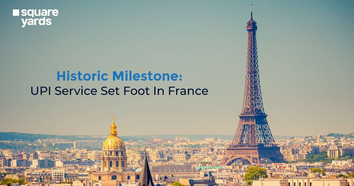 Historic Milestone UPI Service Set Foot In France