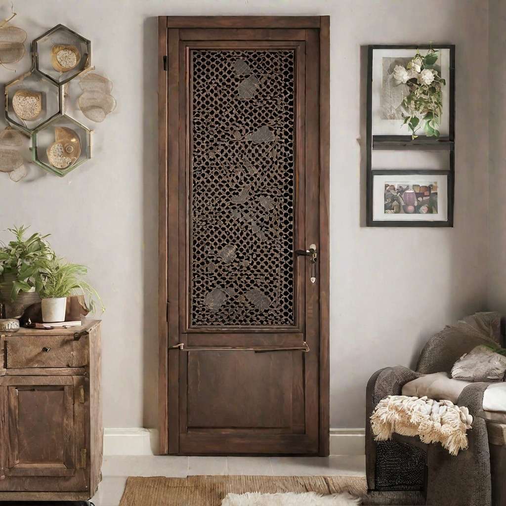 Jali Door for Small Spaces