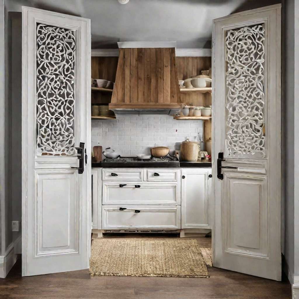 Kitchen Jali Door Design