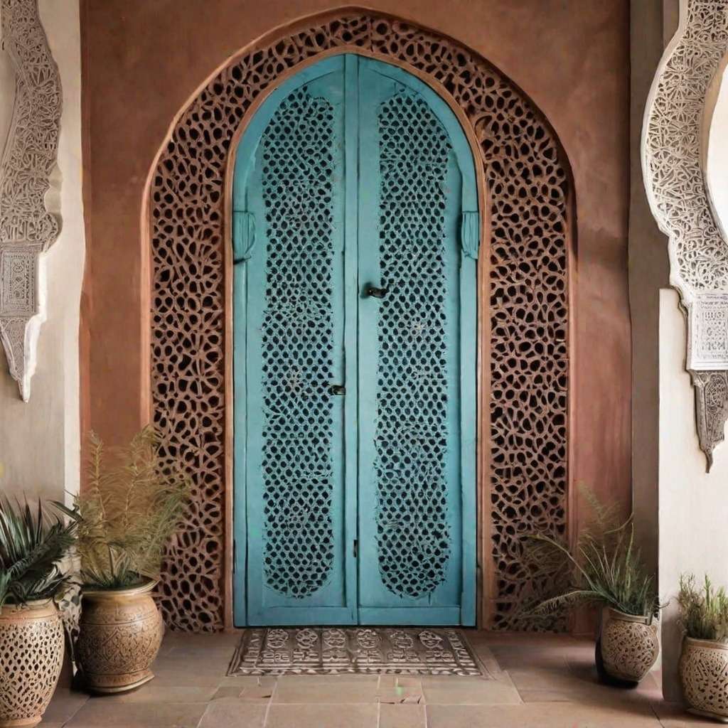 Moroccan Jali Door Design