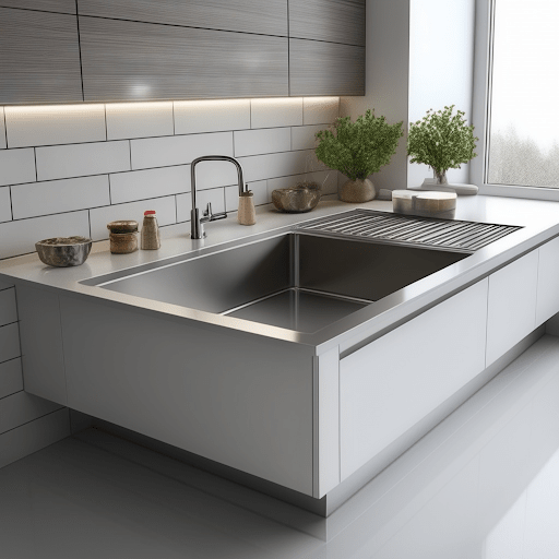 Kitchen Sink Design to Reduce Workload