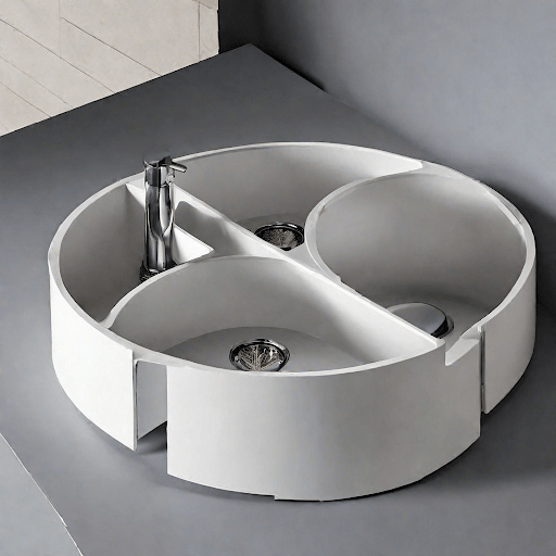 Rotating Kitchen Sink