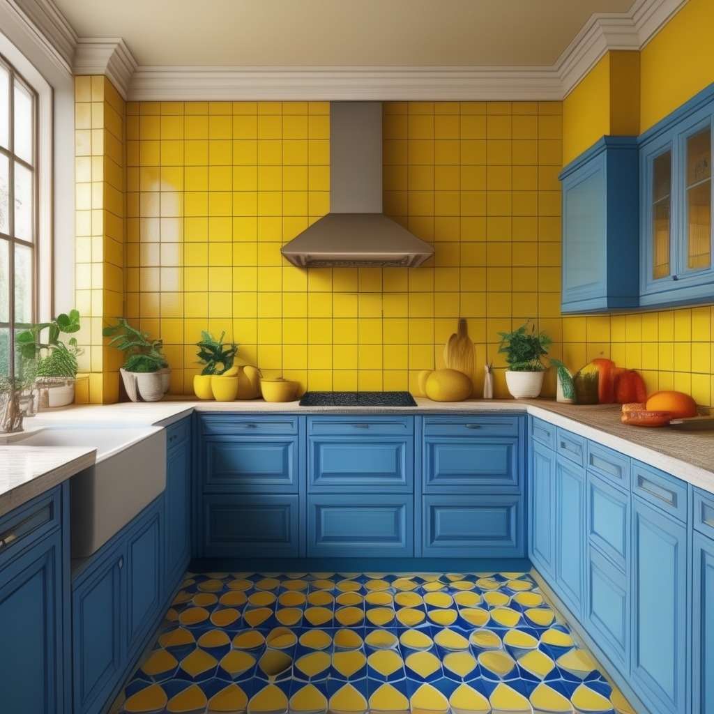 Simpsons-Inspired Wall Kitchen Tiles