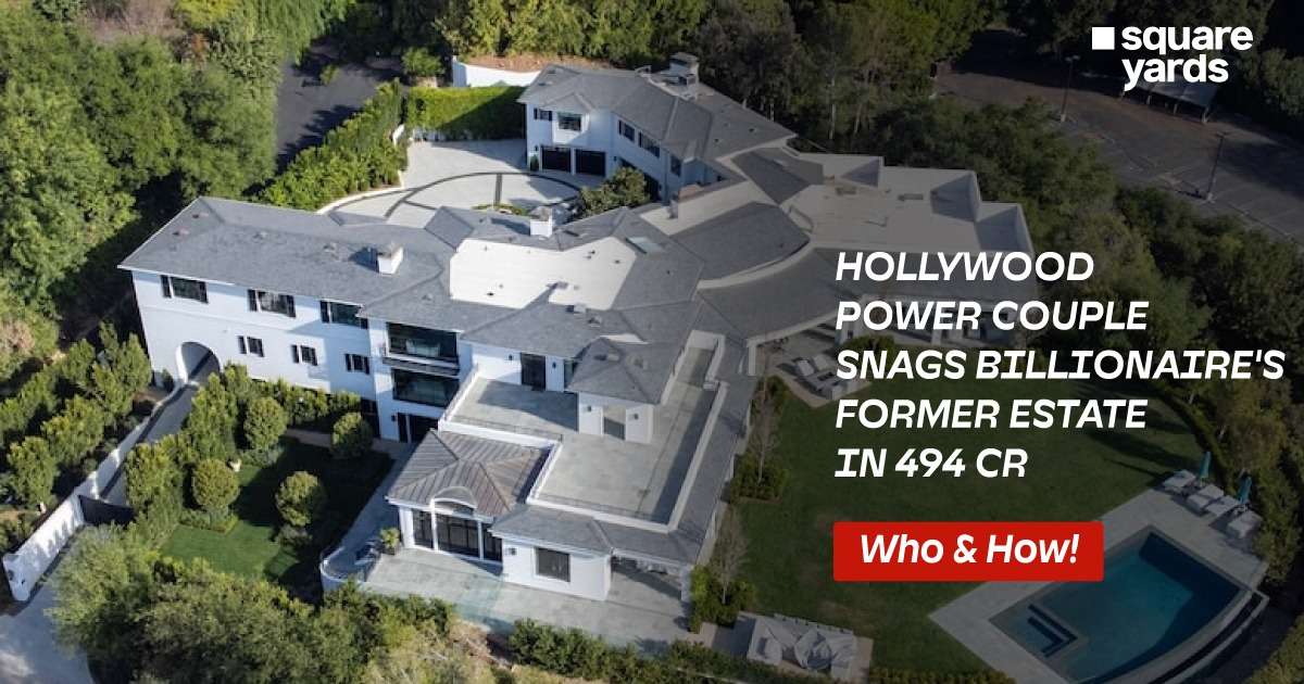 Hollywood Power Couple Snags Billionaire Former Estate in 494 Cr