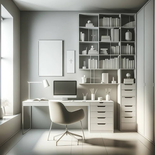 Minimalistic Study Room Designs