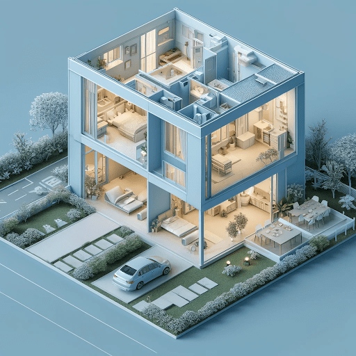 Modern Double Floor House Design