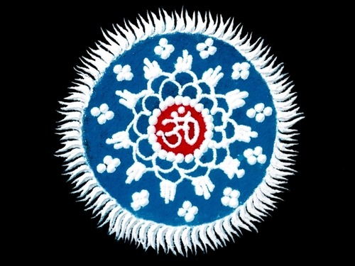 Om Rangoli Design