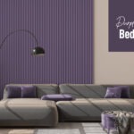 Purple Colour Combination for Bedroom Walls