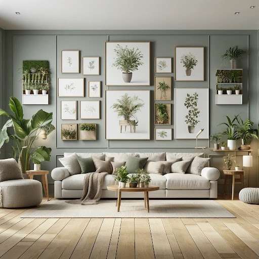 Plant Gallery Wall