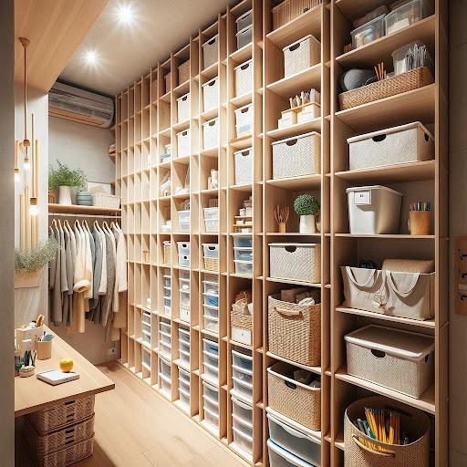 Vertical Storage Space