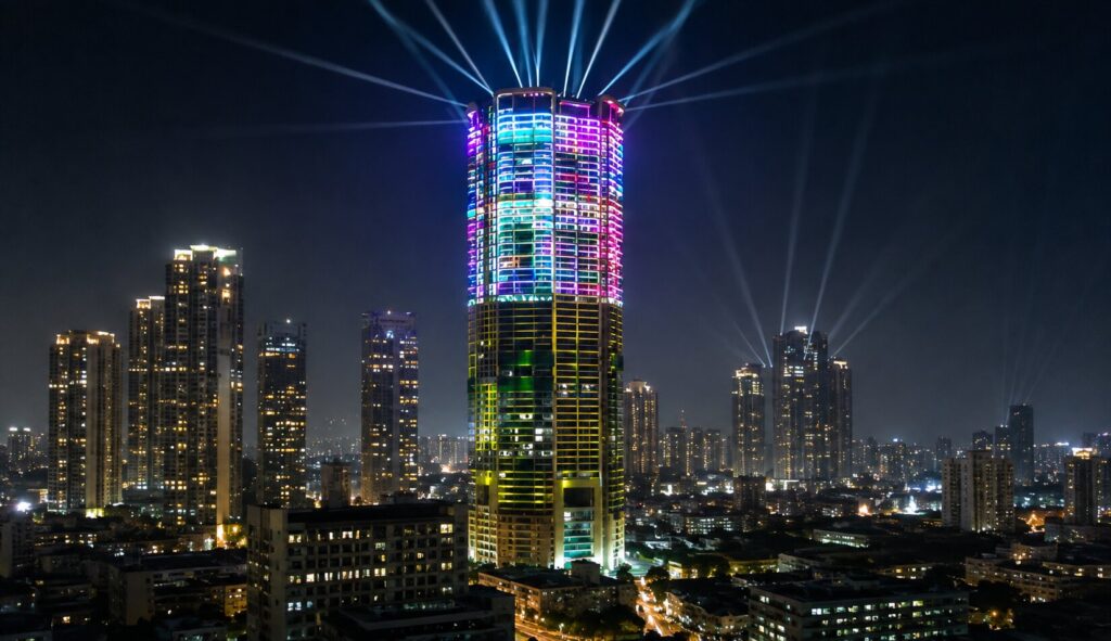 Palais Royale tower, Worli, Mumbai Tallest Building in Mumbai