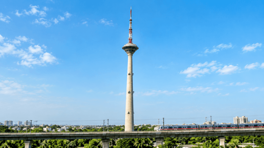 Pitampura TV Tower, tallest building in Delhi