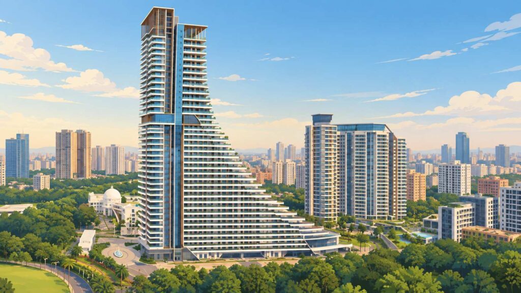 Amanora Gateway Towers, tallest building in Pune, Hadapsar