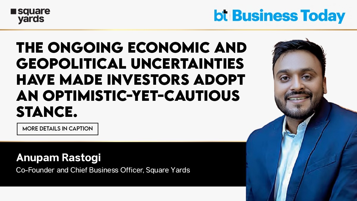 “Residential demand is expected to grow,” Says Square Yards’ Anupam Rastogi amid FII Pullout