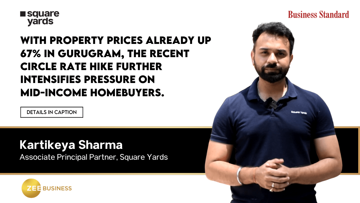 Circle Rate Shockwave Gurugram's Land Values Poised for Up to 145 Percent Jump